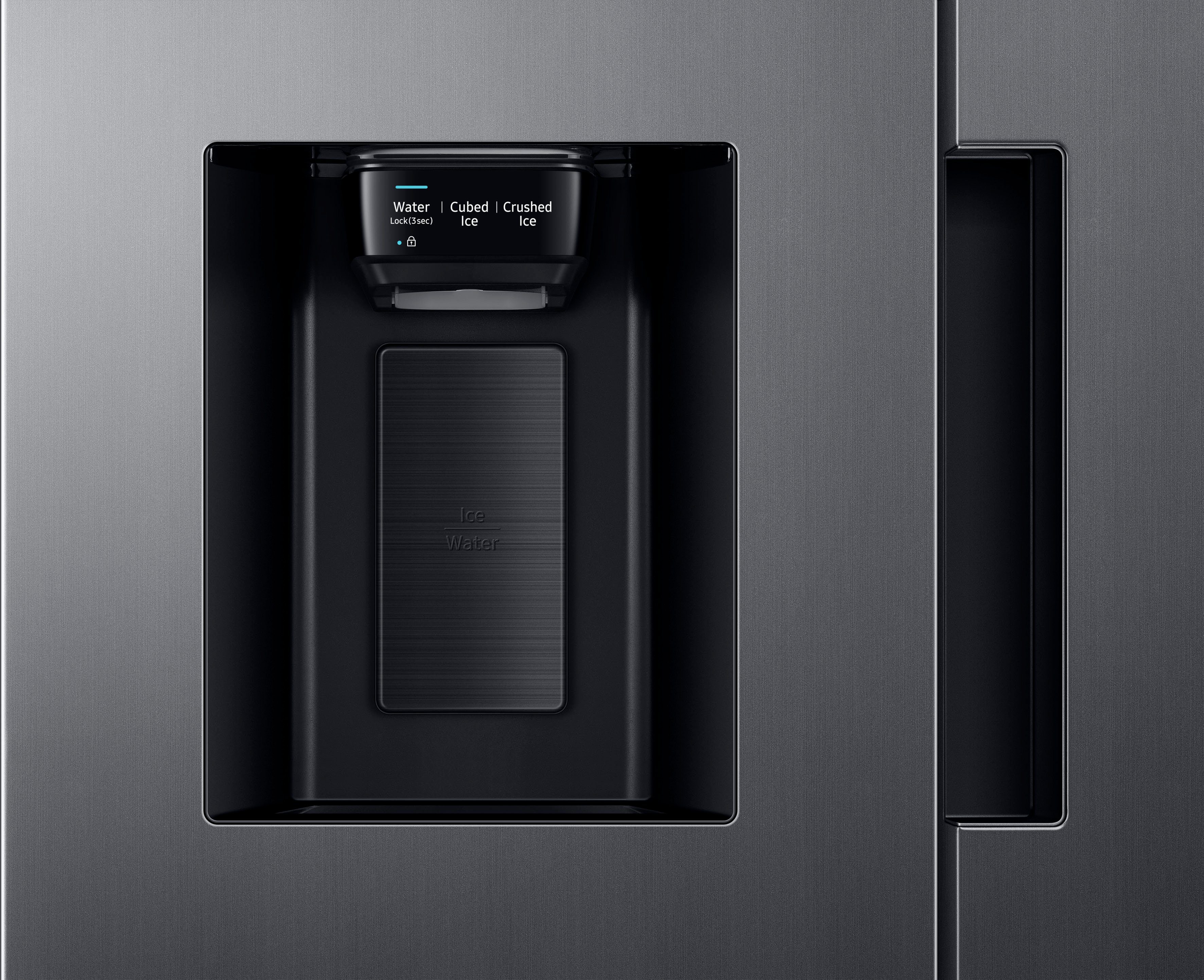 Samsung Side-by-Side RS6JA8811S9, 178 cm cm hoch, mit Festwasseranschluss breit, edelstahlfarben 91,2
