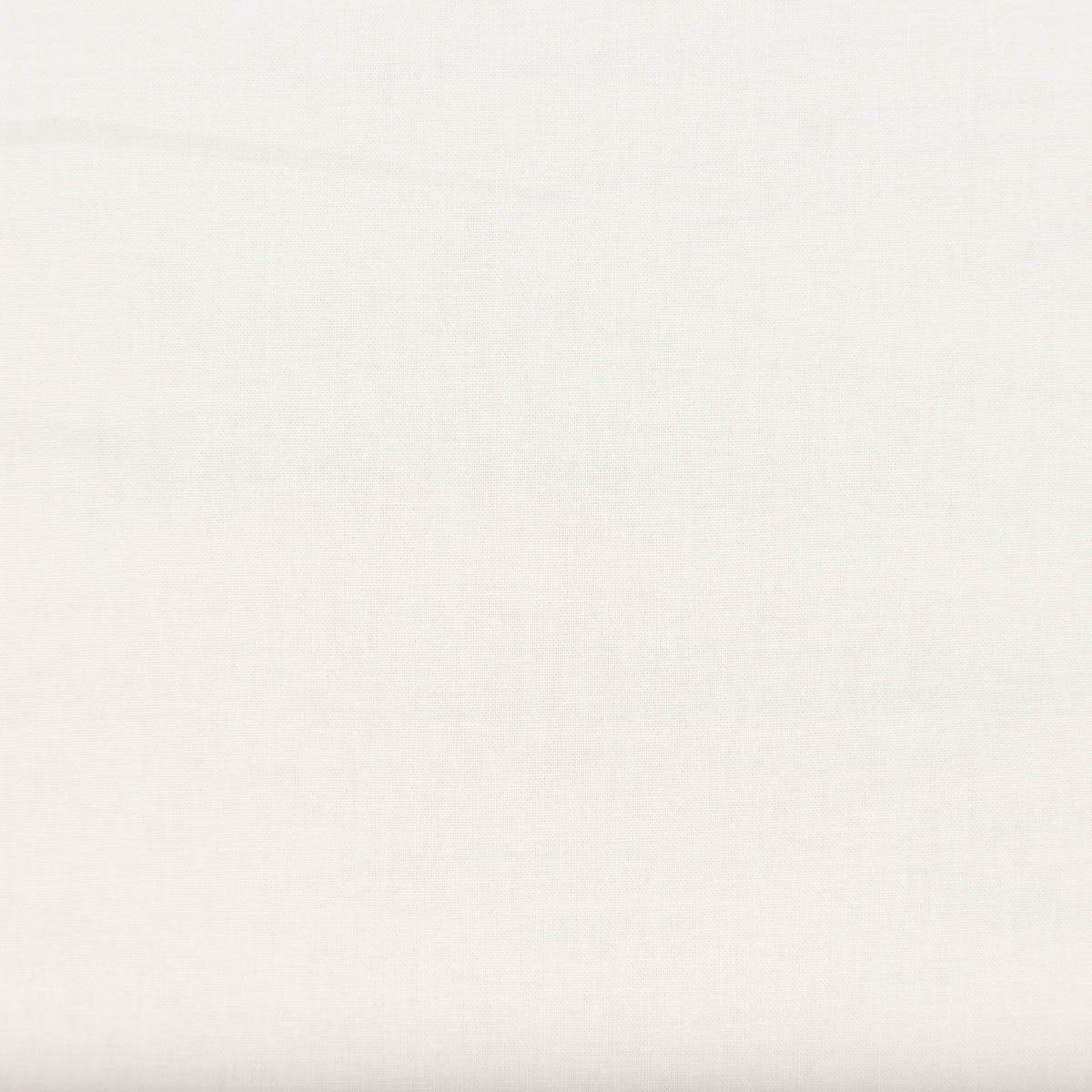SCHÖNER LEBEN. Stoff Baumwollstoff Meterware Dekostoff Canvas einfarbig offweiß 140cm, allergikergeeignet