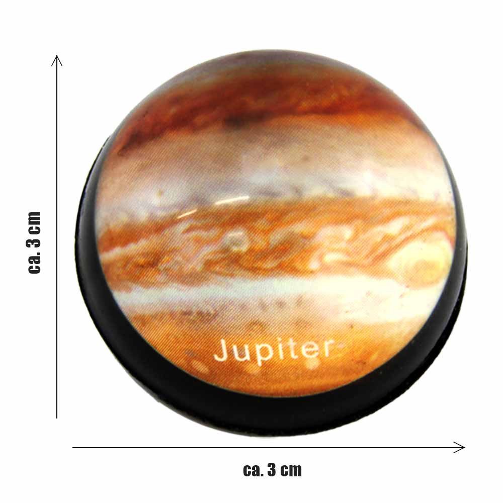 Krüger & Gregoriades Flummi 100 Stück Flummi Planet "Sonnensystem" - ca. 32 mm (100-St)