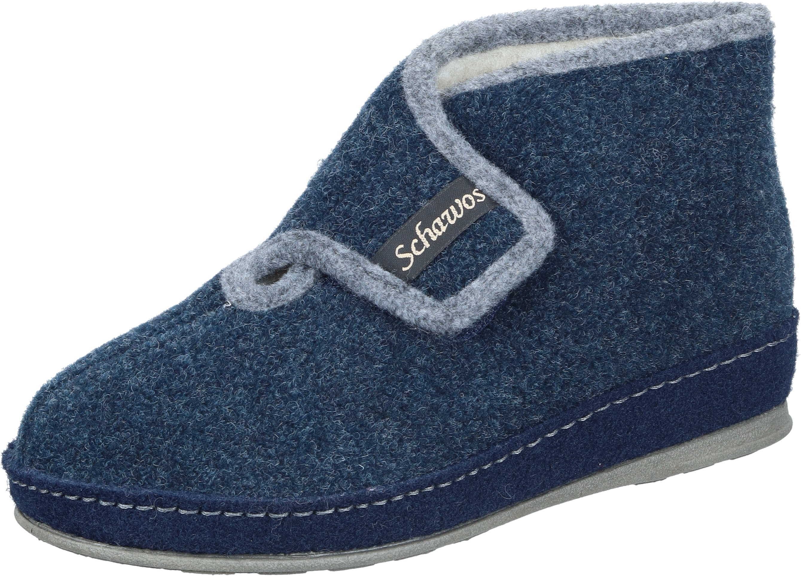 SCHAWOS Hausschuhe Schnürschuh aus Filz günstig online kaufen