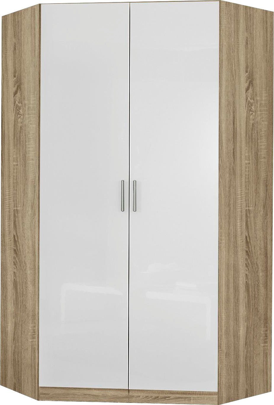 struktureichefarben hell/Hochglanz weiß