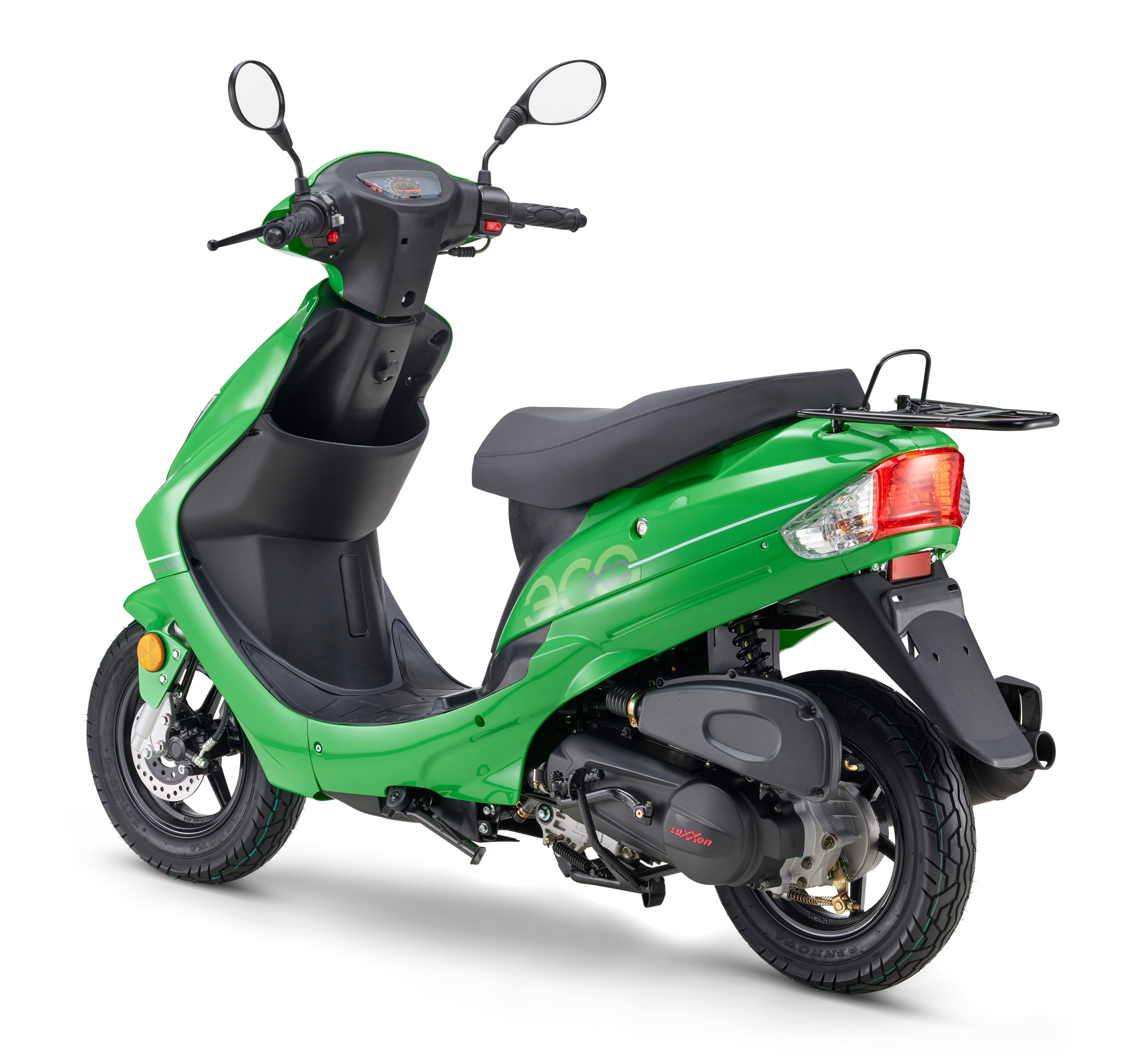 Luxxon Motorroller ECO (45km/h), 50 ccm, City-Roller, EFI, 50 ccm, 45 km/h, Euro 5, (Staufach, Roller, Scooter, Benzin), Euro 5, Kraftstoffeinspritzung (EFI), Lenkerschloss, Cityroller, 3 PS