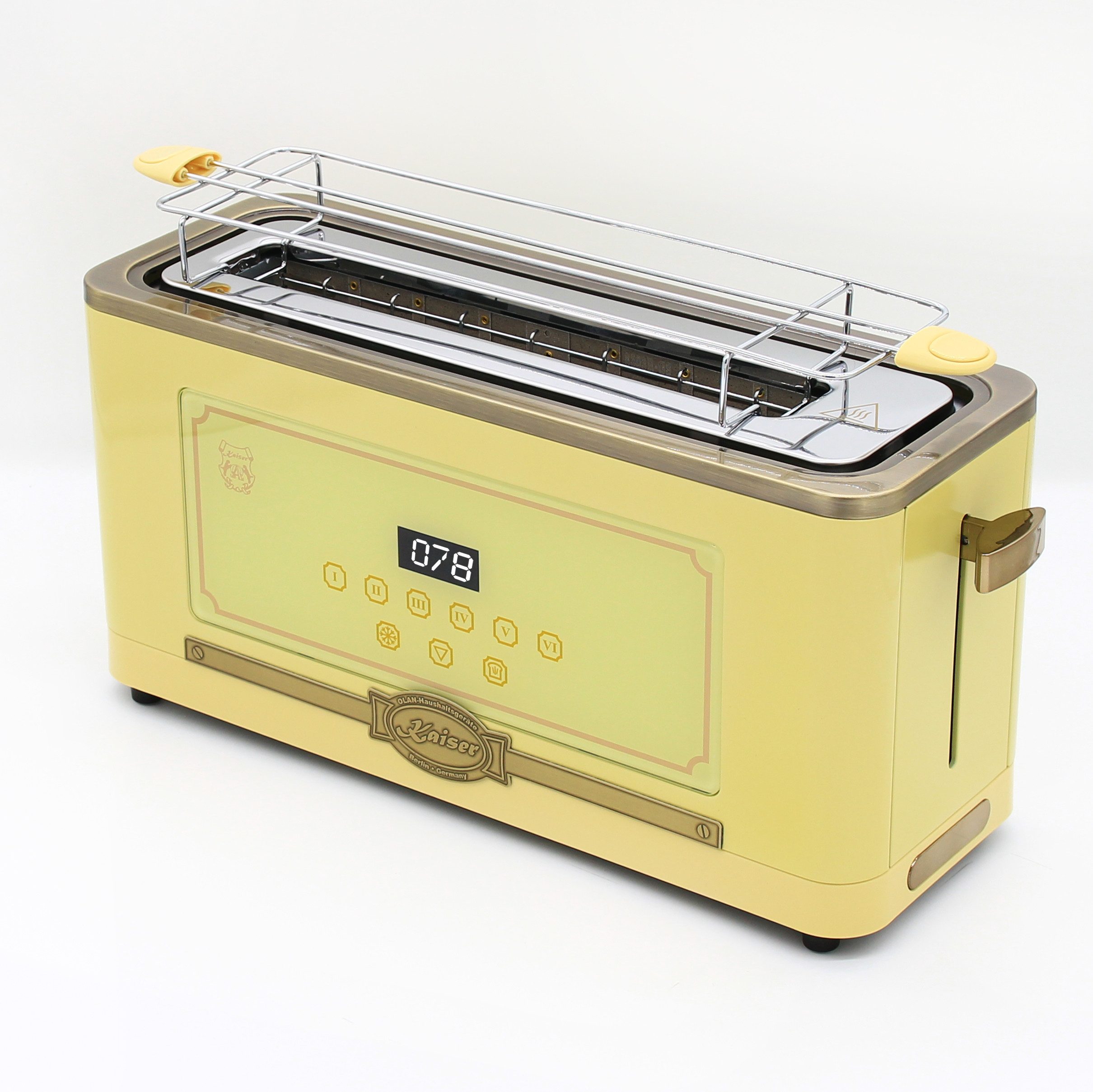 Kaiser Küchengeräte Toaster T 4000 ElfEm Retro-Toaster, 6 verschiedene Toaststufen, Retro-Toaster, 6 verschiedene Toaststufen für beste Ergebnisse