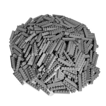 LEGO® Spielbausteine LEGO® 1x6 Steine Hochsteine Hellgrau - 3009 NEU! Menge 100x, (Creativ-Set, 100 St), Made in Europe