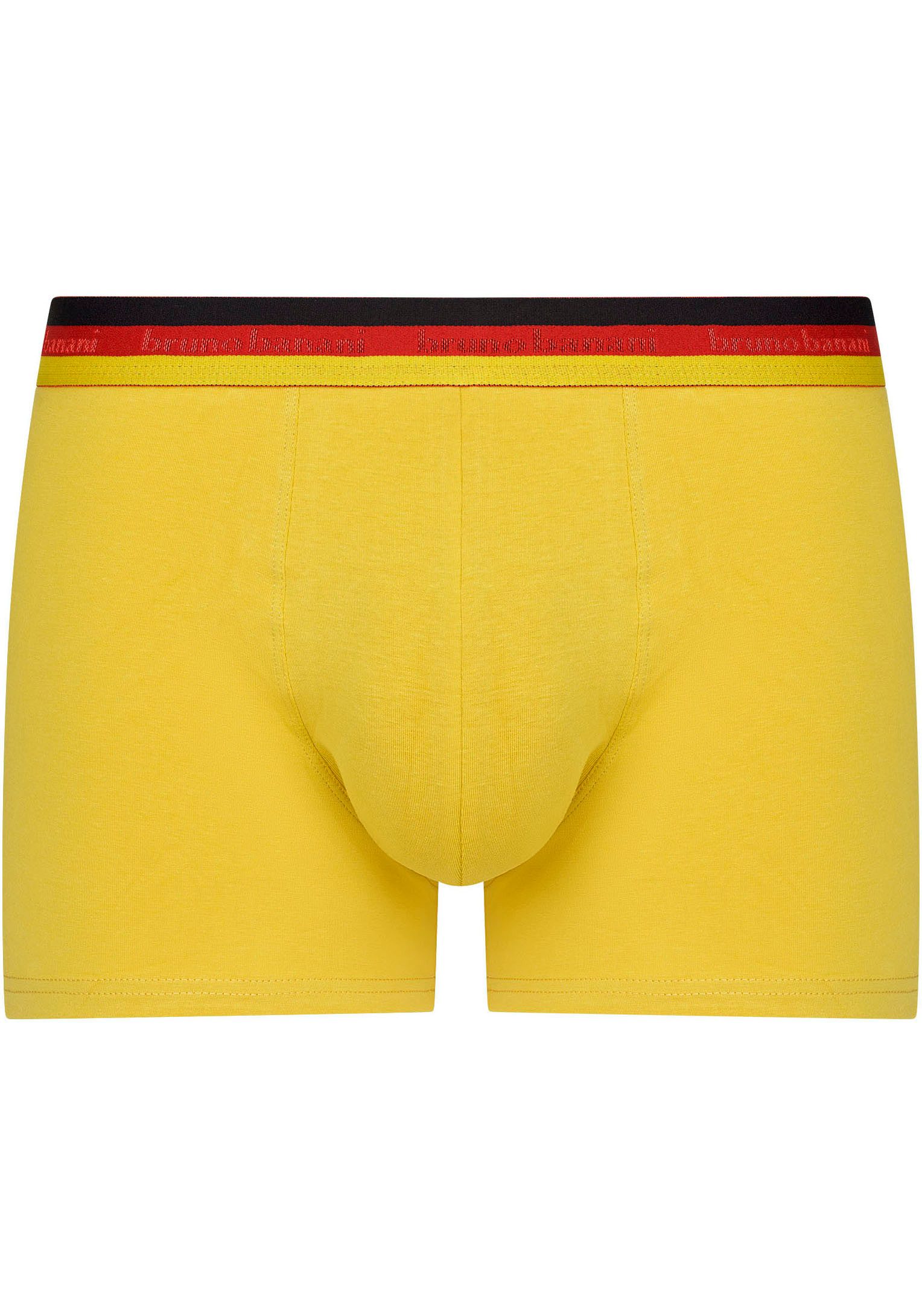 Bruno Banani Retro Pants Golden Goal (3er Pack) mit mehrfarbigem Bund günstig online kaufen