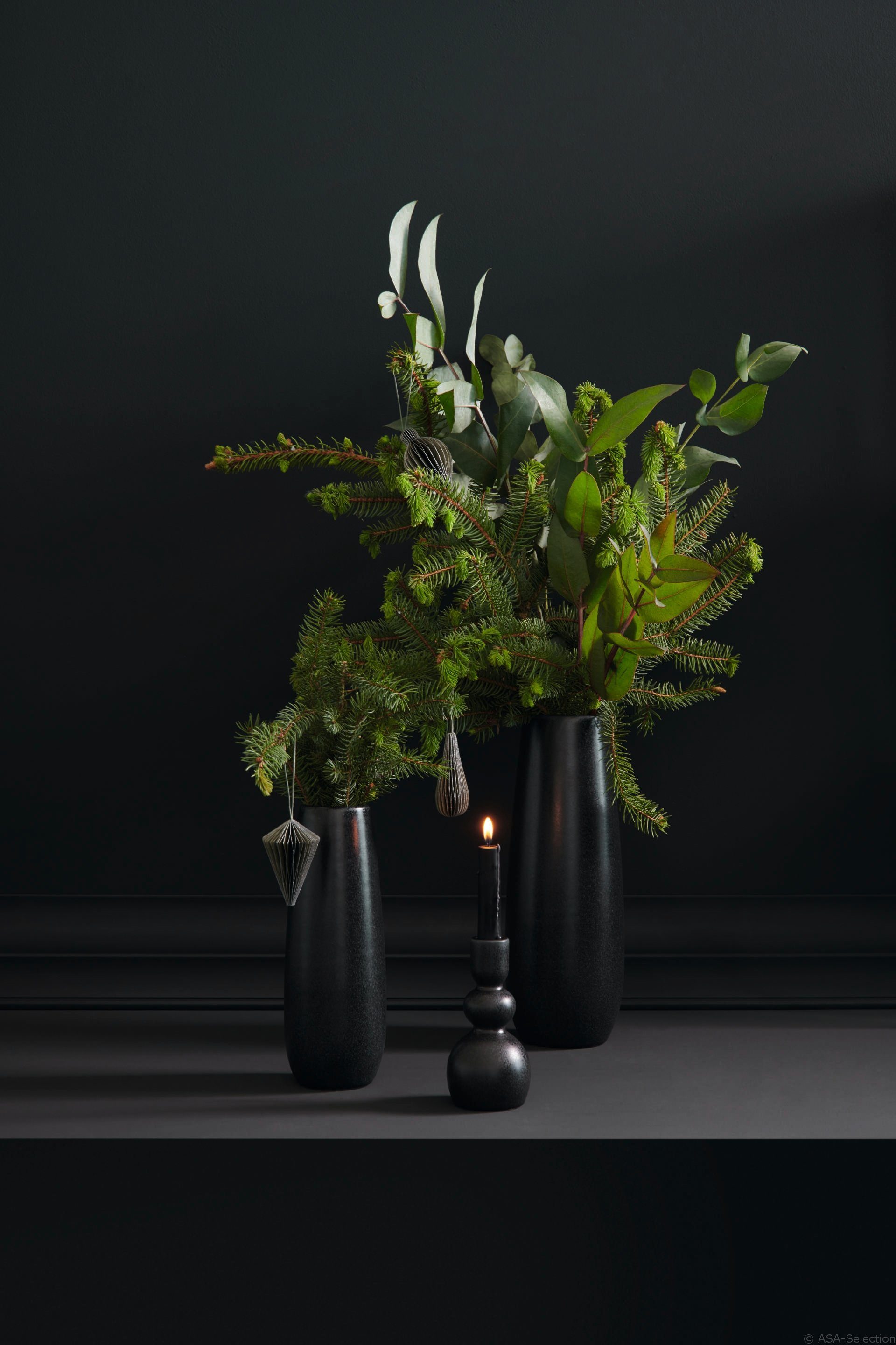 ASA SELECTION Dekovase ASA Selection All Products Kerzenleuchter, black iron