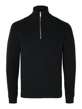 SELECTED HOMME Troyer SLHDANE LS KNIT STRUCTURE HALF ZIP NOOS