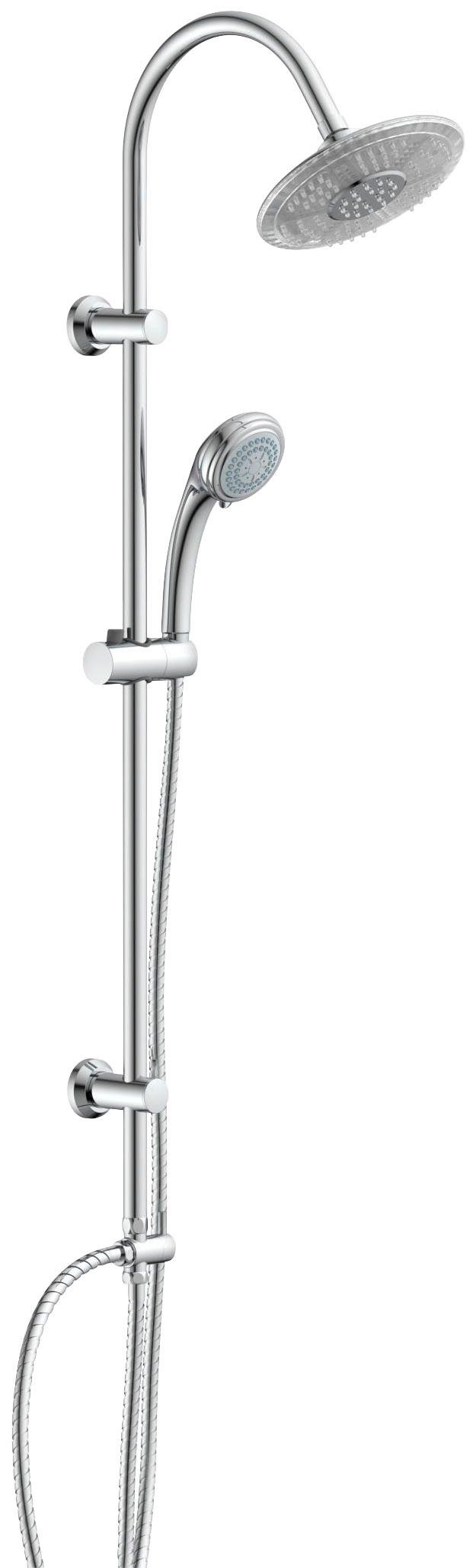 Schütte Brausegarnitur Galaxis, Höhe 102 cm, 5 Strahlart(en), Set, 3 Farbvarianten, Inkl. Wasserspardichtung,…