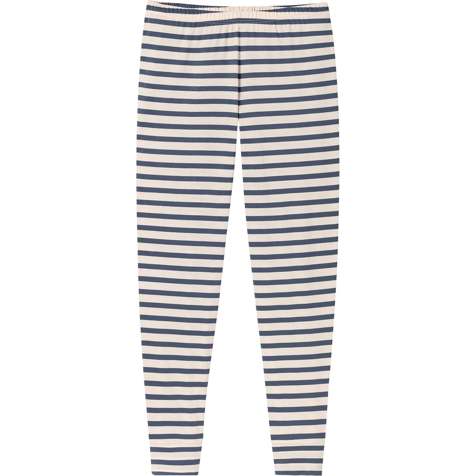 Schiesser Pyjama Damen-Schlafanzug Single-Jersey Streifen: Hose, gestrickte günstig online kaufen