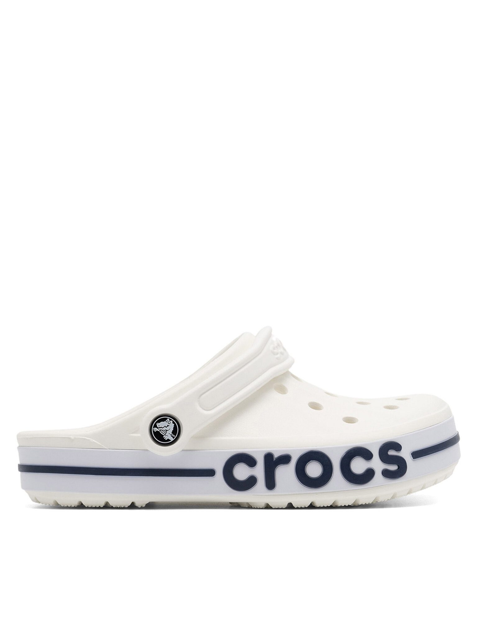 Crocs Crocs Damen Flip-Flops Crocs-BAYABAND CLOG 205089-126 Weiß Weiß Badepantolette