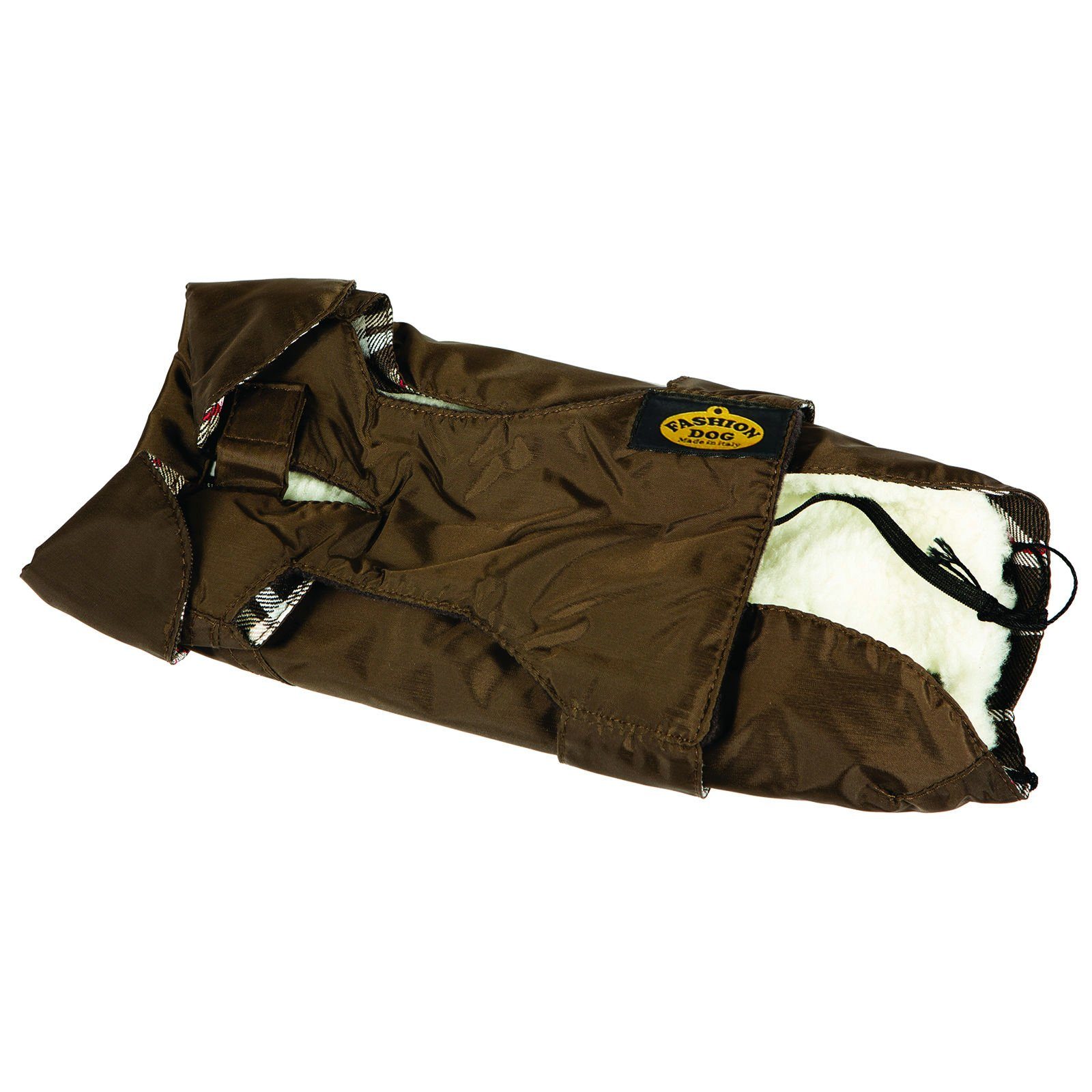 Fashion Dog Hundemantel Hundemantel speziell für Boxer – braun