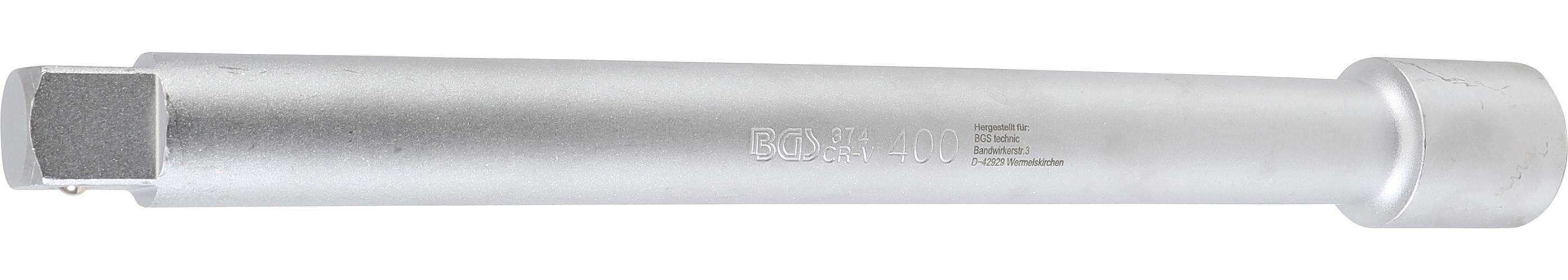 BGS technic Ratschenringschlüssel Verlängerung, 25 mm (1), 400 mm