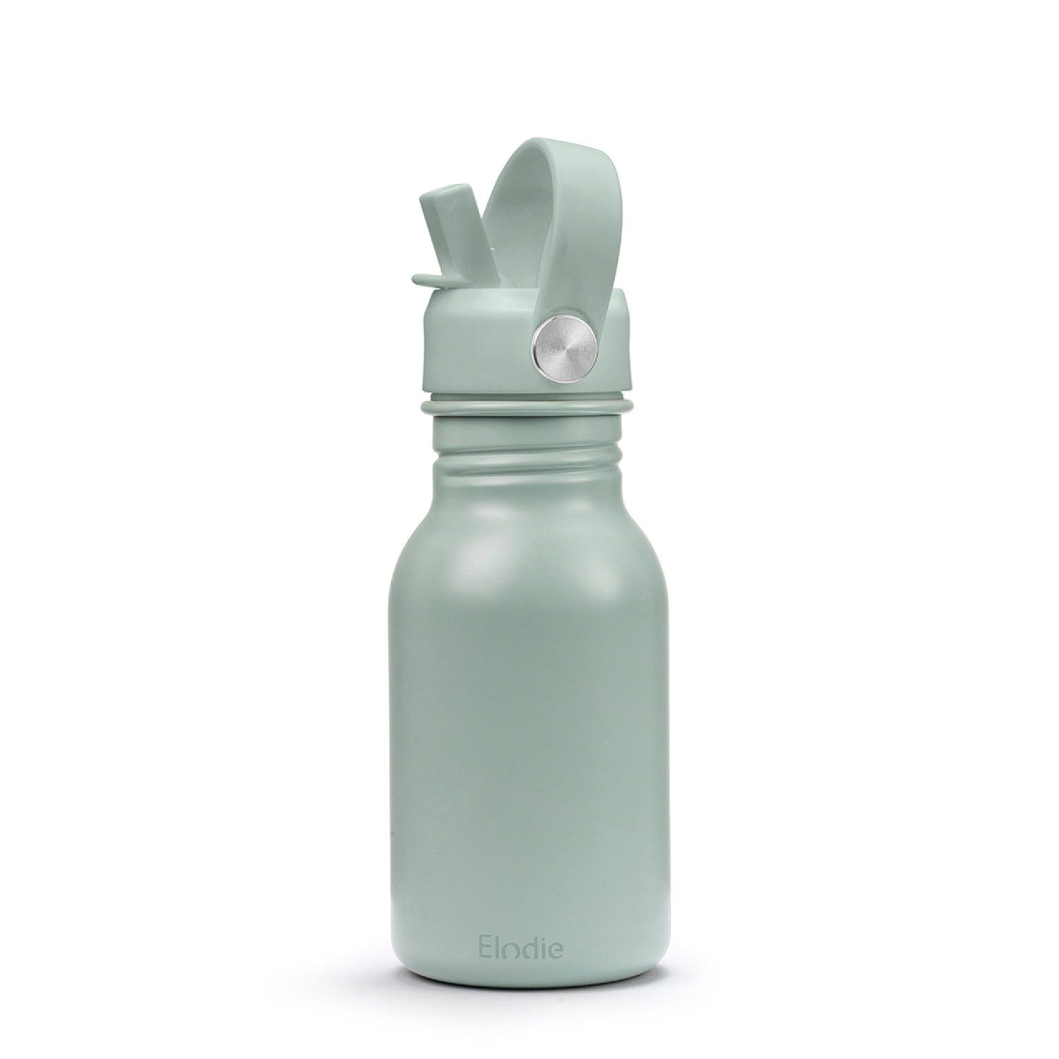 Elodie Trinkflasche Trinkflasche - Pebble Green, Auslaufsicher, Edelstahl, Kinderflasche, BPA-frei