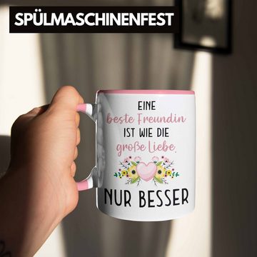 Trendation Tasse Beste Freundin Tasse Geschenk Geburtstag Aller Beste Freundin BFF Wie