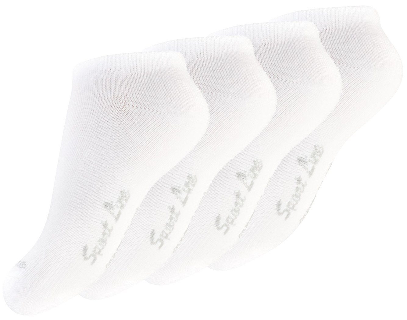 Baumwollqualität angenehmer in Yenita® Sneakersocken (8-Paar)