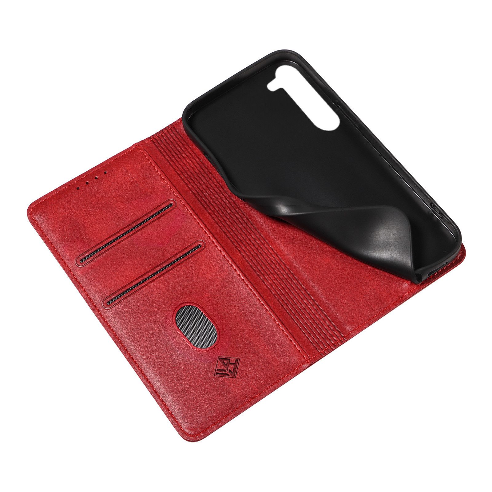 Tec-Expert Handyhülle Tasche Hülle für Samsung Galaxy S23 6.1 Zoll, 6.1", Cover Klapphülle Case mit Kartenfach Fliphülle aufstellbar – Bild 3 von 5