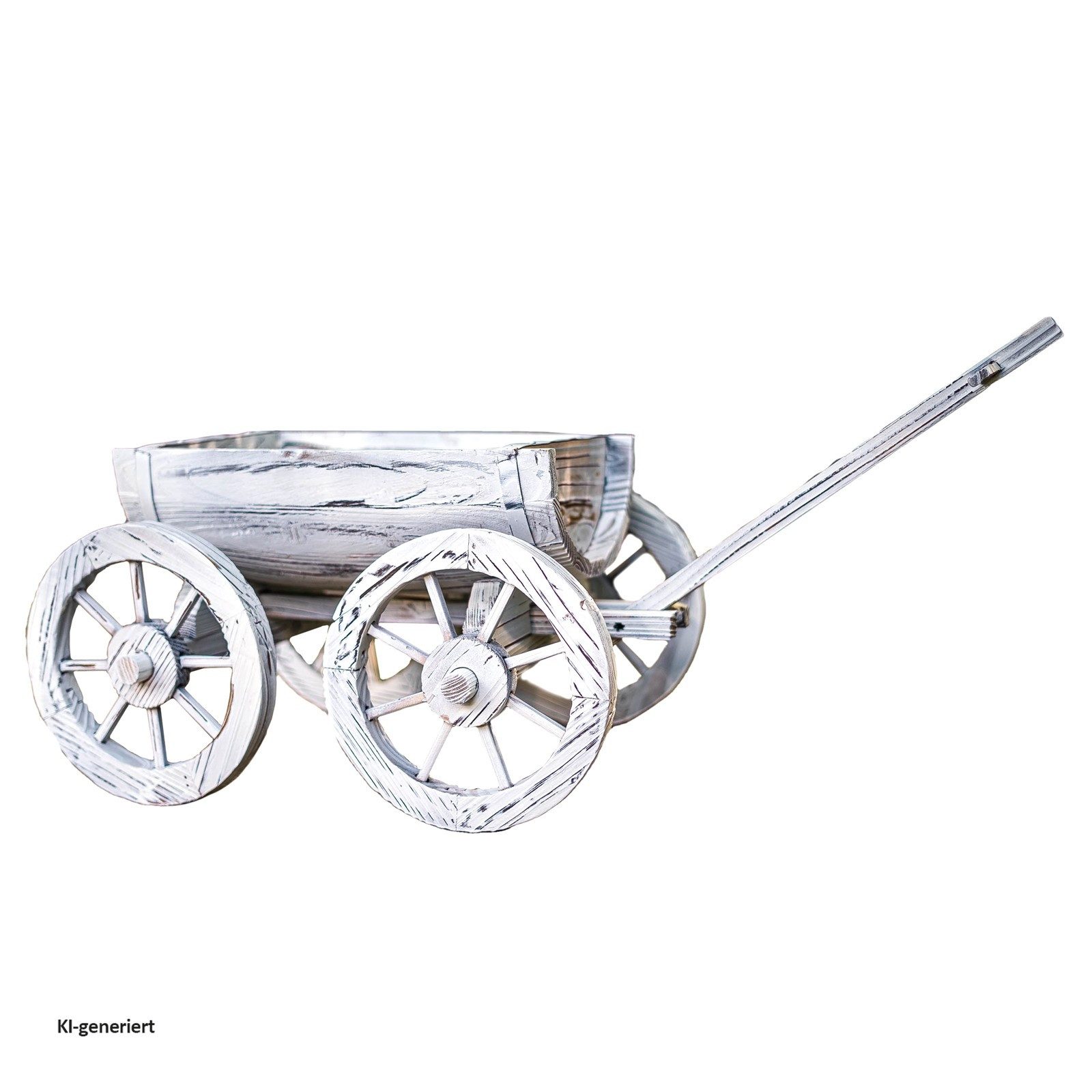 HTI-Line Gartenfigur Dekohandwagen Sommerset, (Stück, 1 Handwagen ohne Dekoration), Gartendekoration