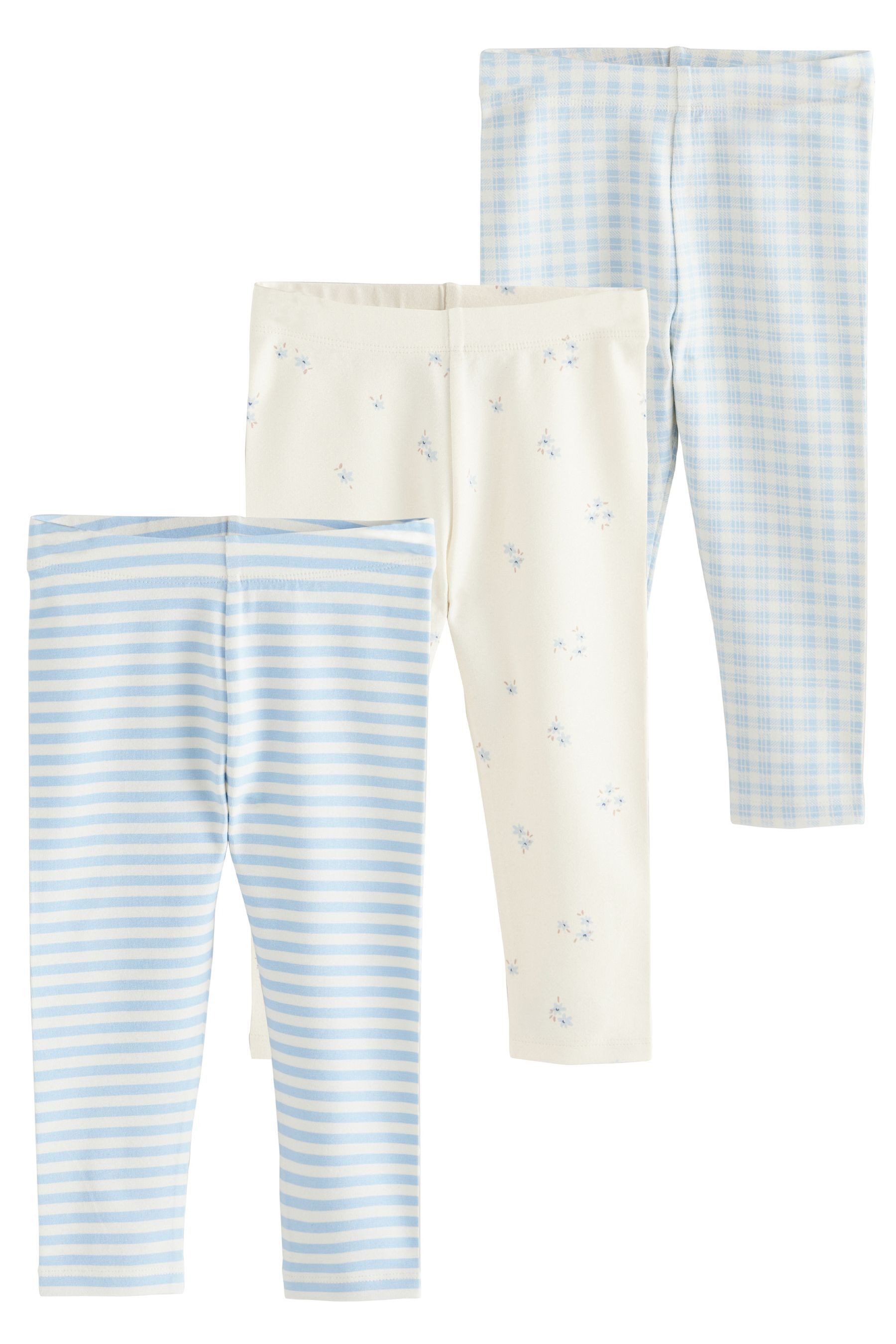 Leggings Gerippte Leggings, 3er-Pack
