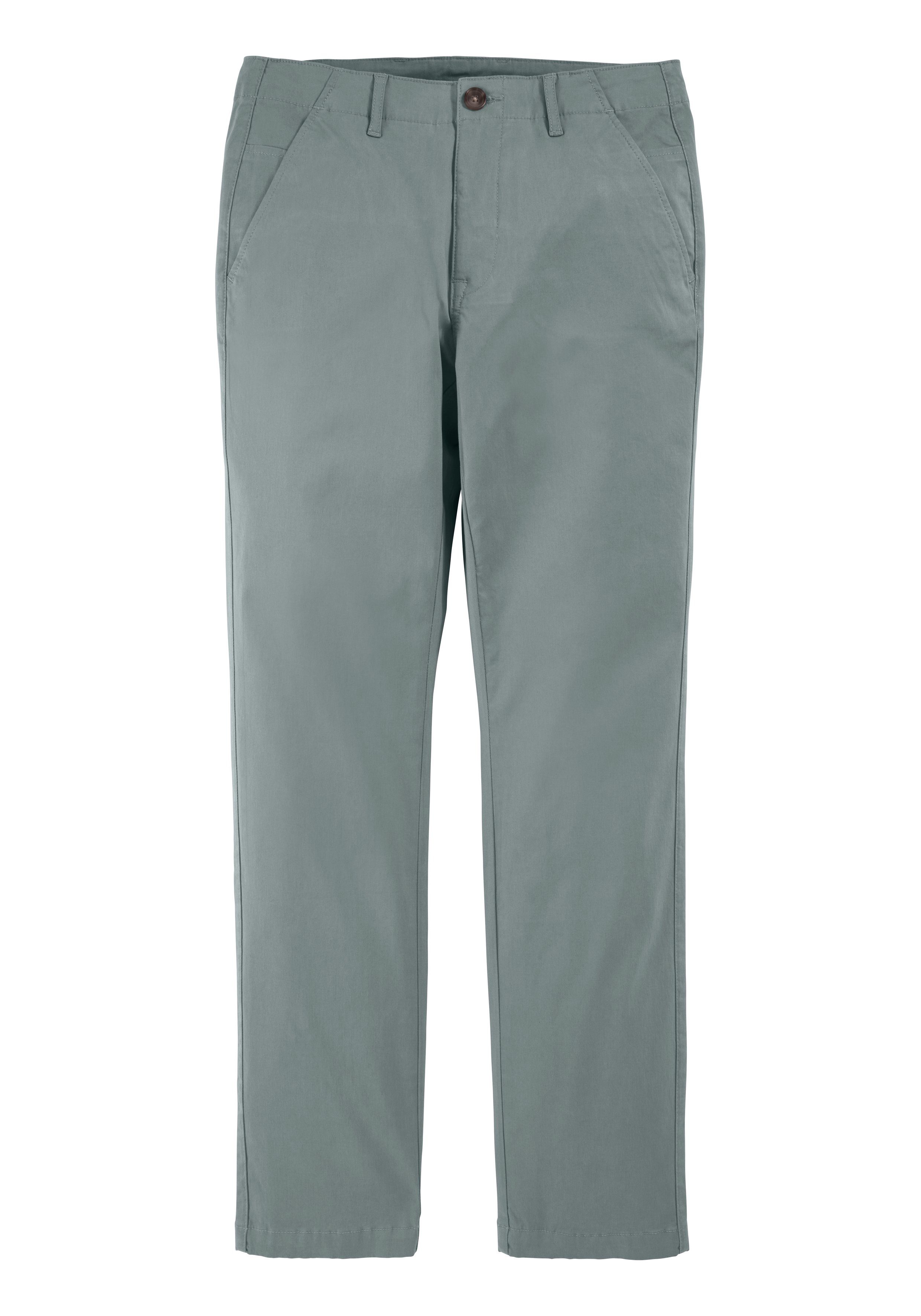 John Devin Chinohose - lange Hose in Regular-fit aus elastischer Baumwoll-Qualität, in 3 Längen: 30 & 32 & 34 – Bild 2 von 5