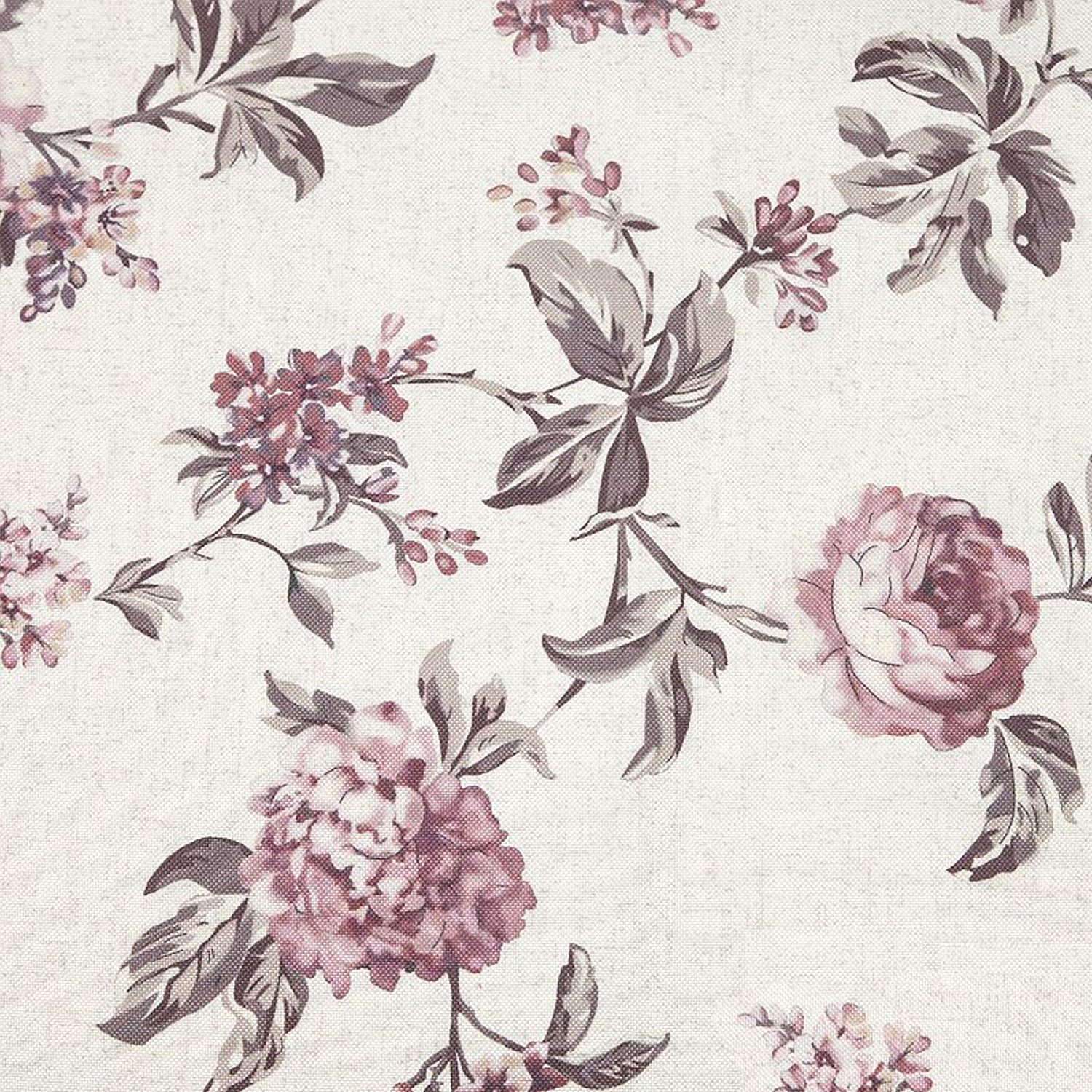 novely® Stoff HANAU ROSEN - Möbelstoff mit Rosen-Print, Robust, Pflegeleicht, Waschbar, Meterware, 1lfm