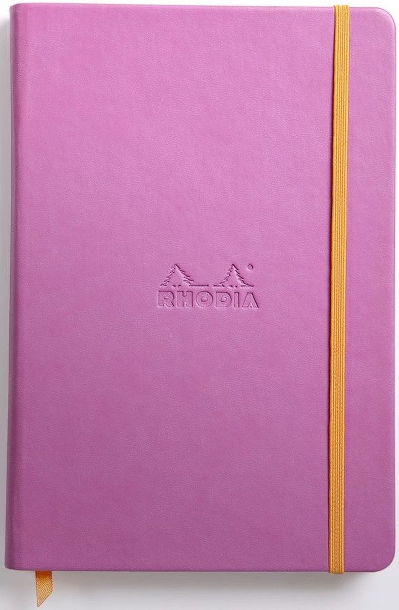 Notizbuch Notizbuch Rhodiarama A5 14,8x21cm 96 Blatt 90g liniert flieder
