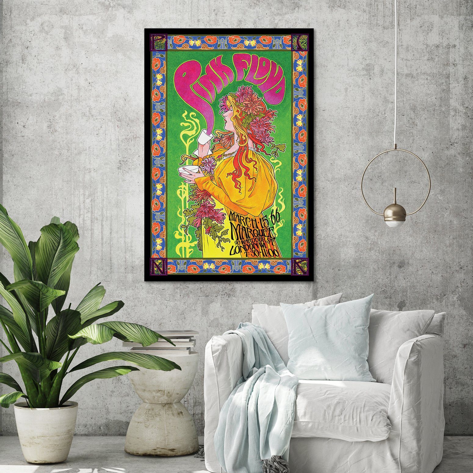 Close Up Poster Pink Floyd Poster Bob Masse Tourplakat 61 x 91,5 cm günstig online kaufen