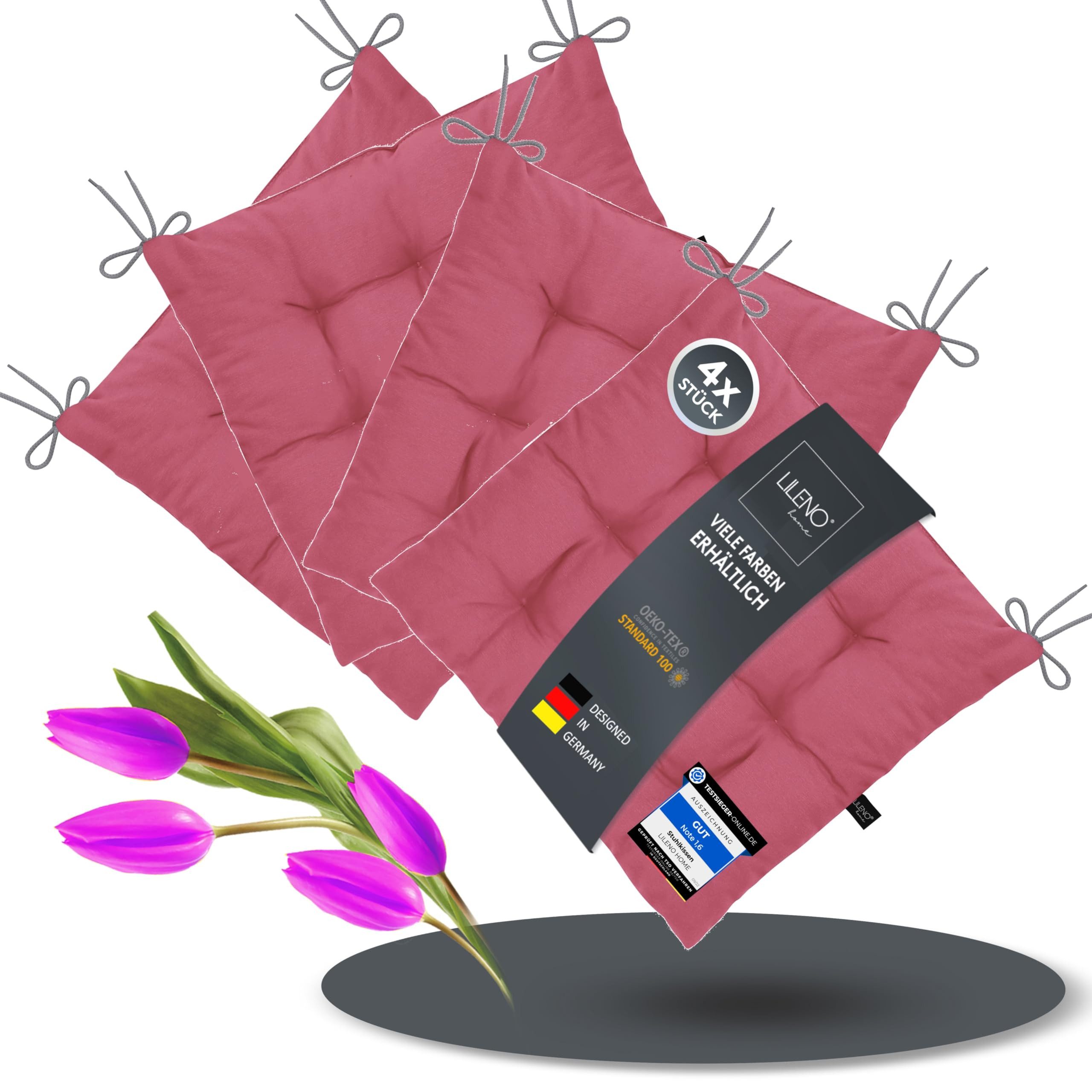 LILENO HOME Stuhlkissen Sitzkissen für Gartenstuhl, günstig online kaufen