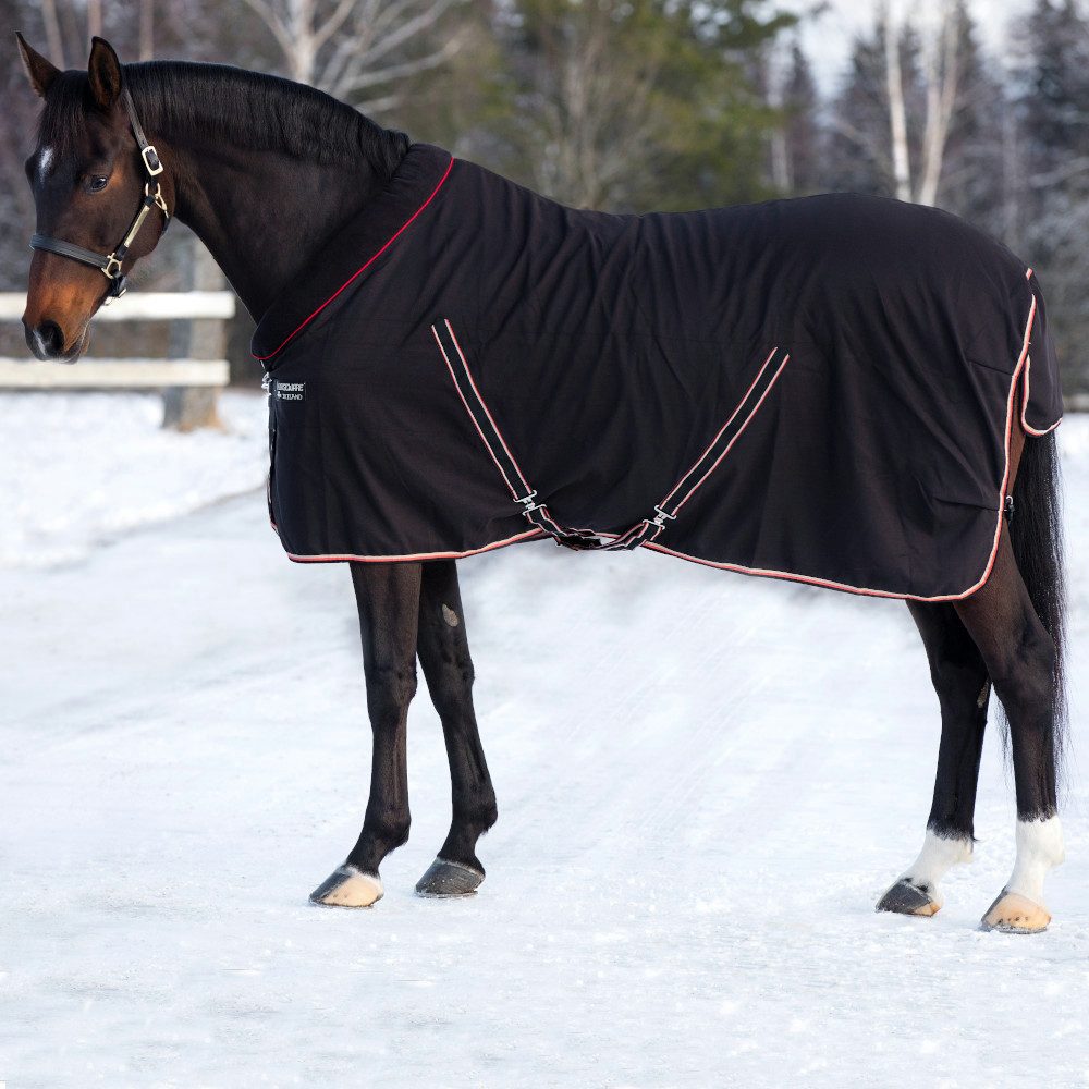 Pferde-Stalldecke Horseware Rambo Cosy Stable 400g - Black