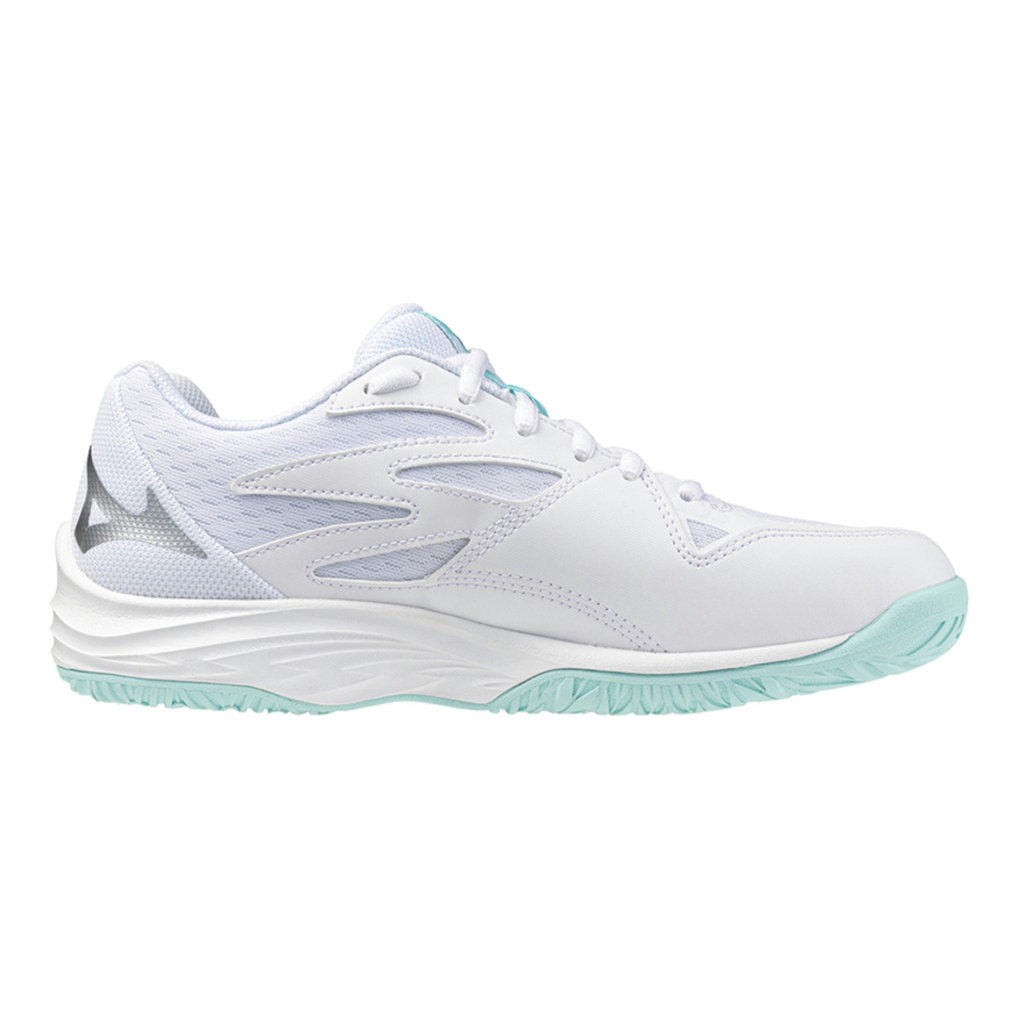 Mizuno THUNDER BLADE Z - Damen Volleyballschuh - White/Blue Tint Hallenschu günstig online kaufen