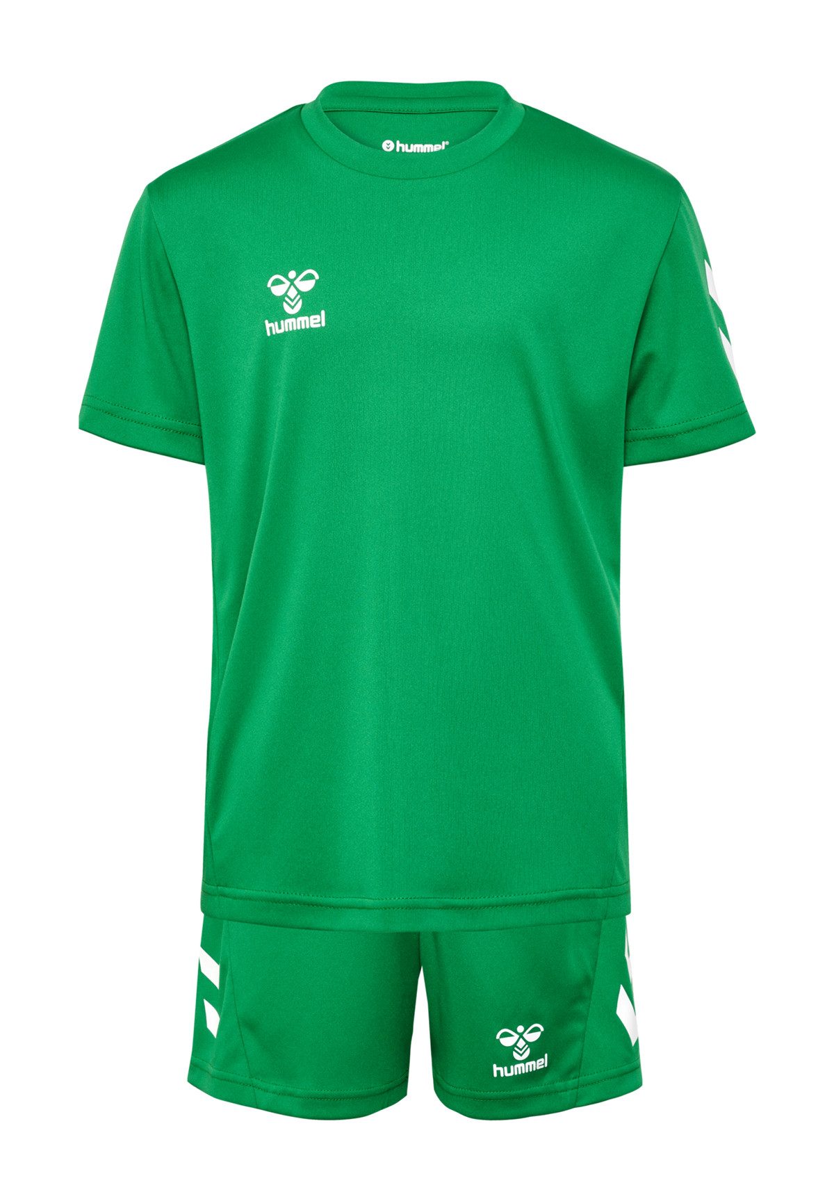 hummel T-Shirt Sportset Regular Fit Logodruck (2-tlg) hmlLOGO SET KIDS