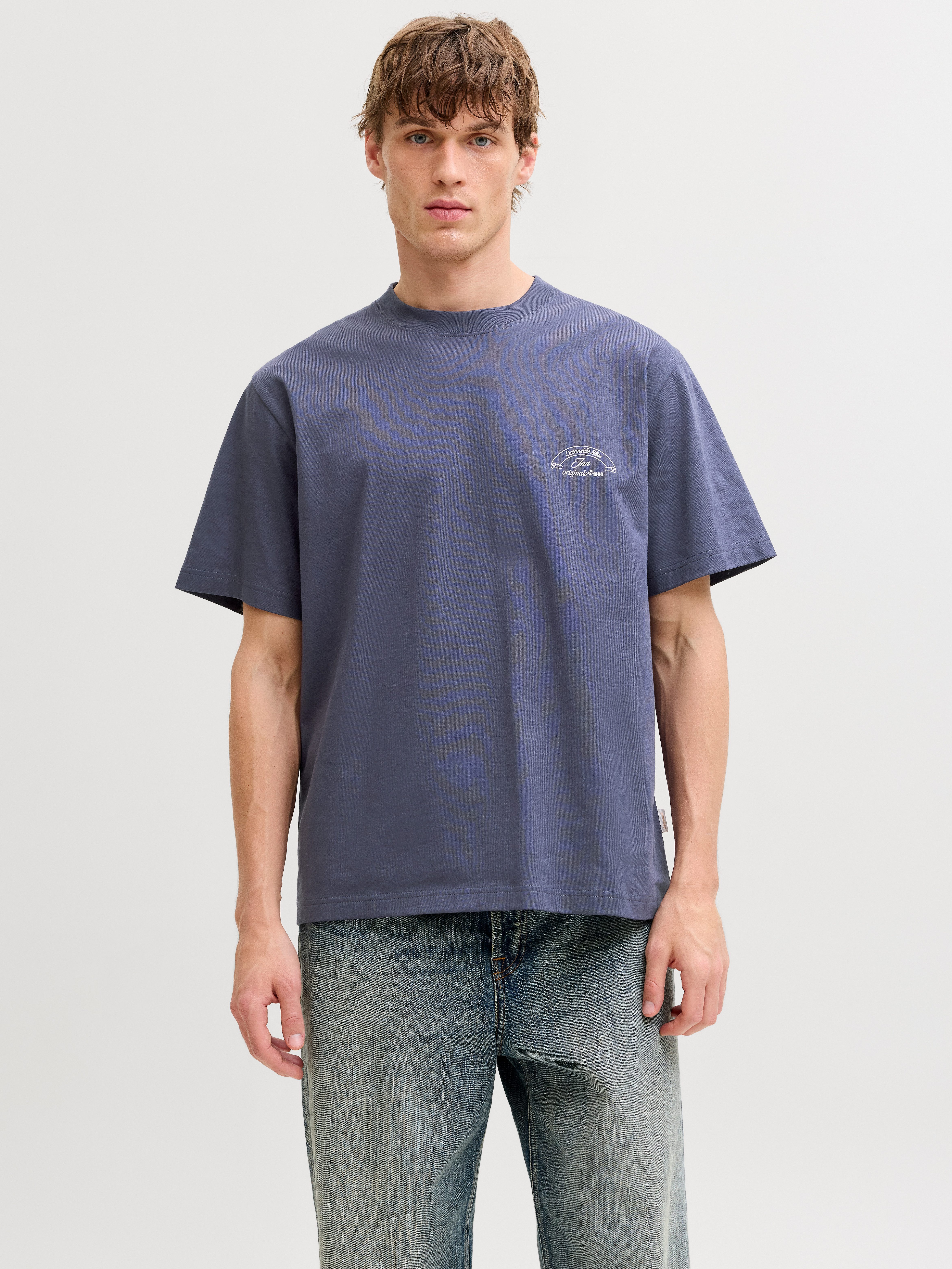Jack & Jones T-Shirt JORMONTAUK PHOTO BACK TEE SS CN