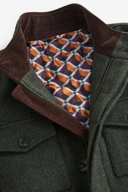 Next Kurzmantel Mantel mit vier Taschen und Trichterkragen (1-tlg)