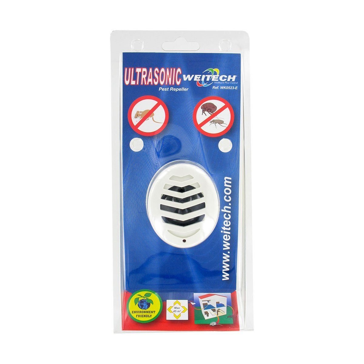 Ultraschall-Tierabwehr Ultraschall Vertreiber gegen Mäuse, Spinnen, Flöhe, Zecken