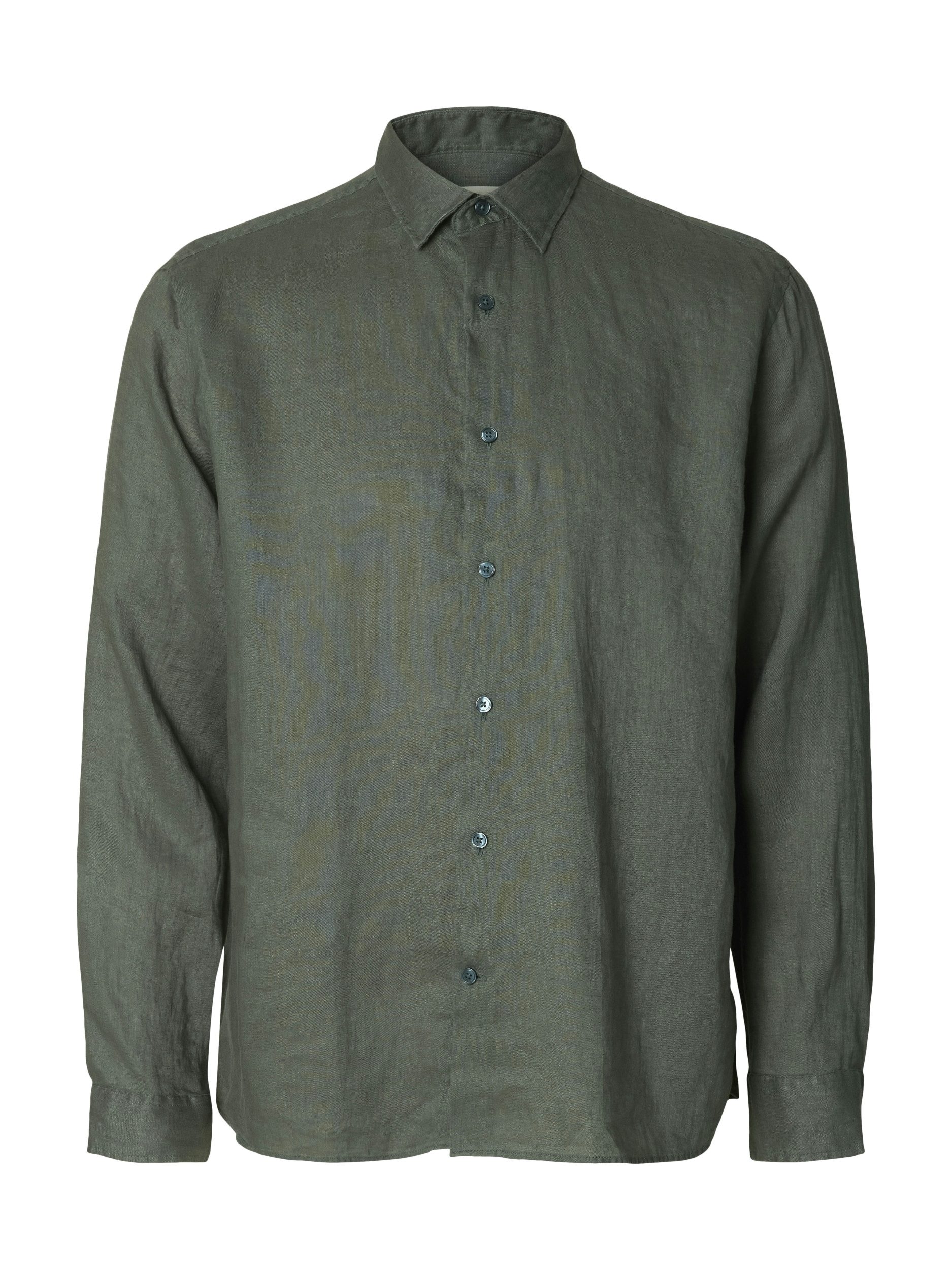 SELECTED HOMME Langarmhemd SLHREGKYLIAN LINEN LS SHIRT