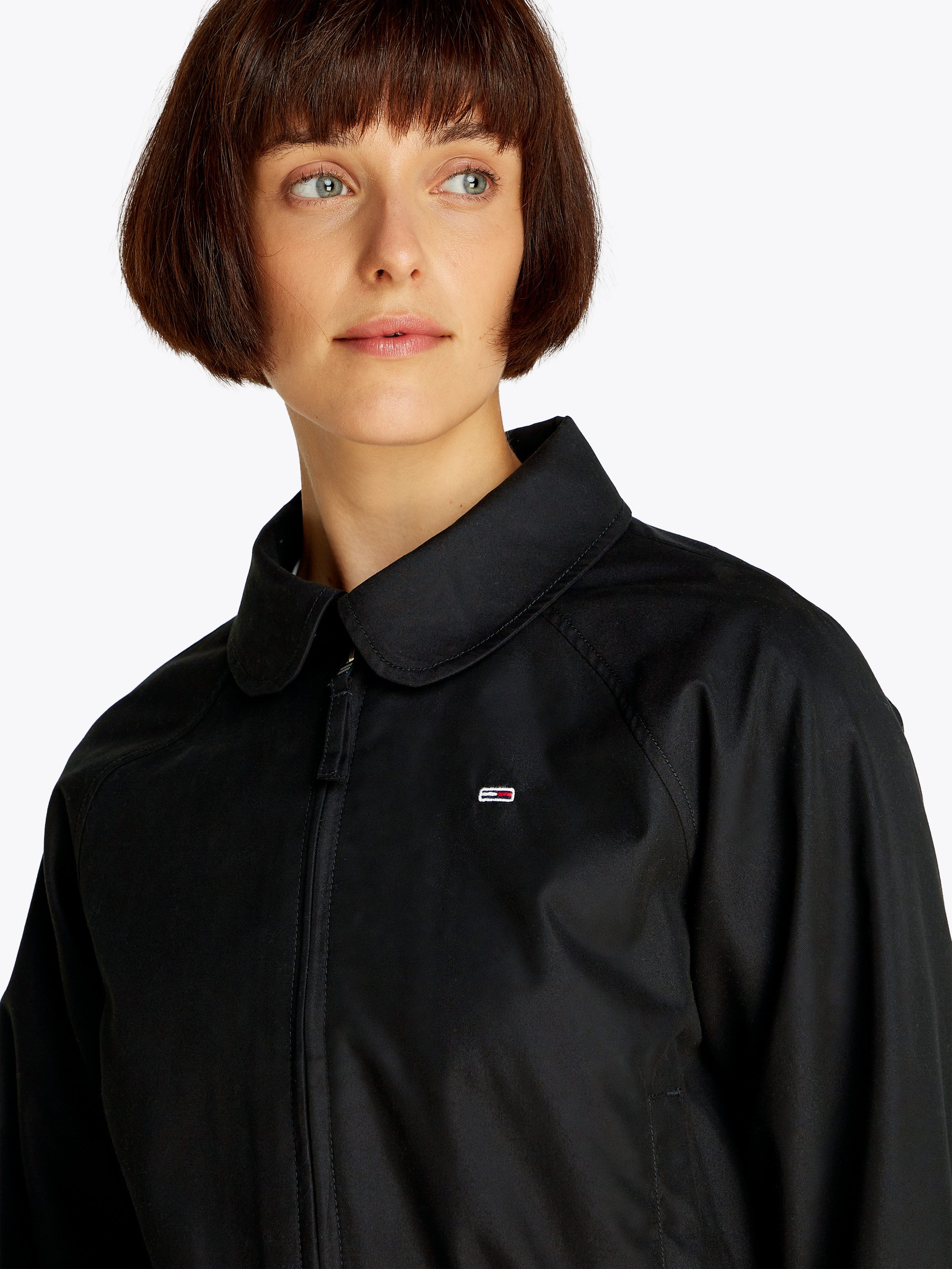 Tommy Jeans Blouson TJW COTTON JACKET EXT mit kurzem Schnitt, mit Raglanärm günstig online kaufen