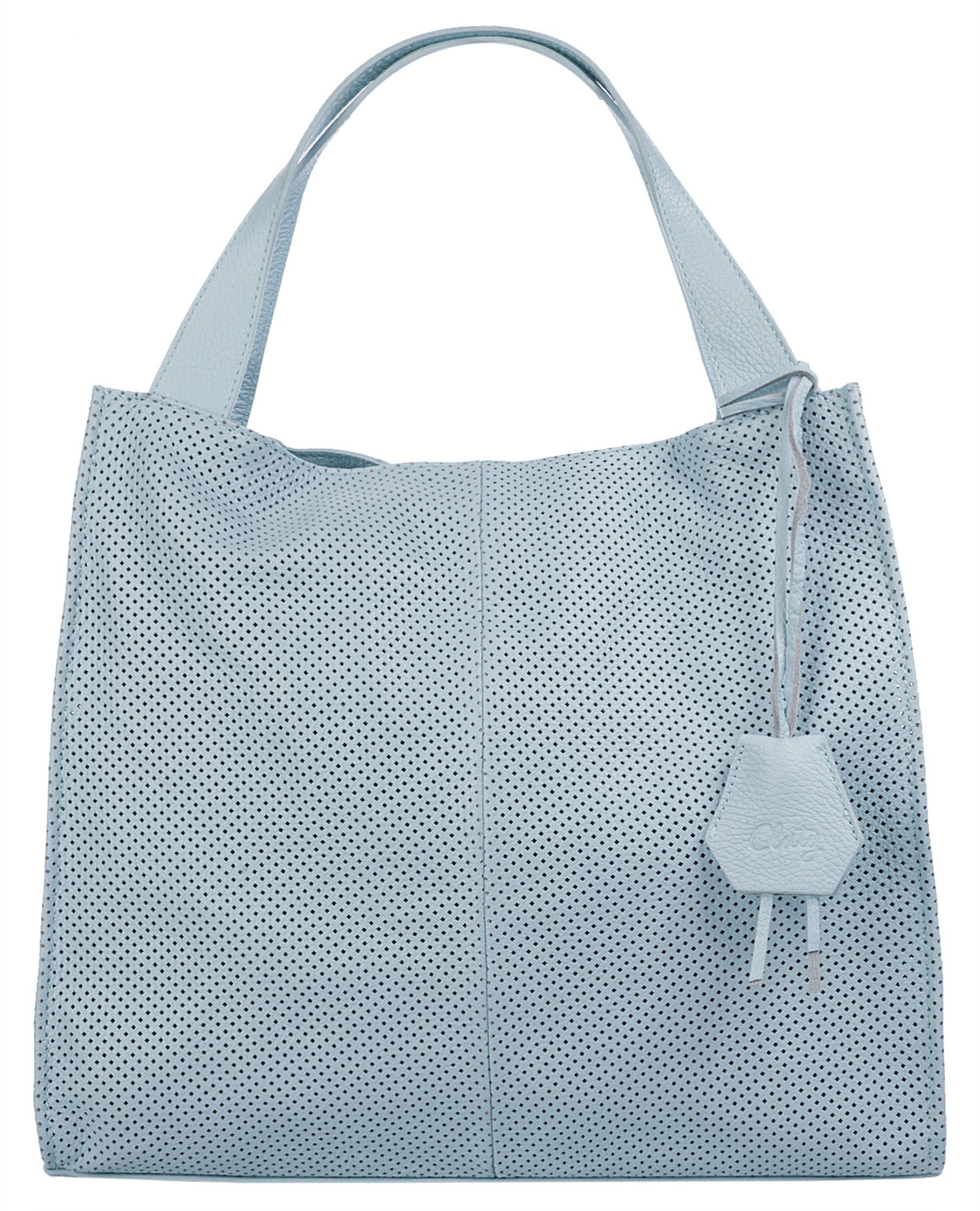 Cluty Shopper, echt Leder, Made in Italy