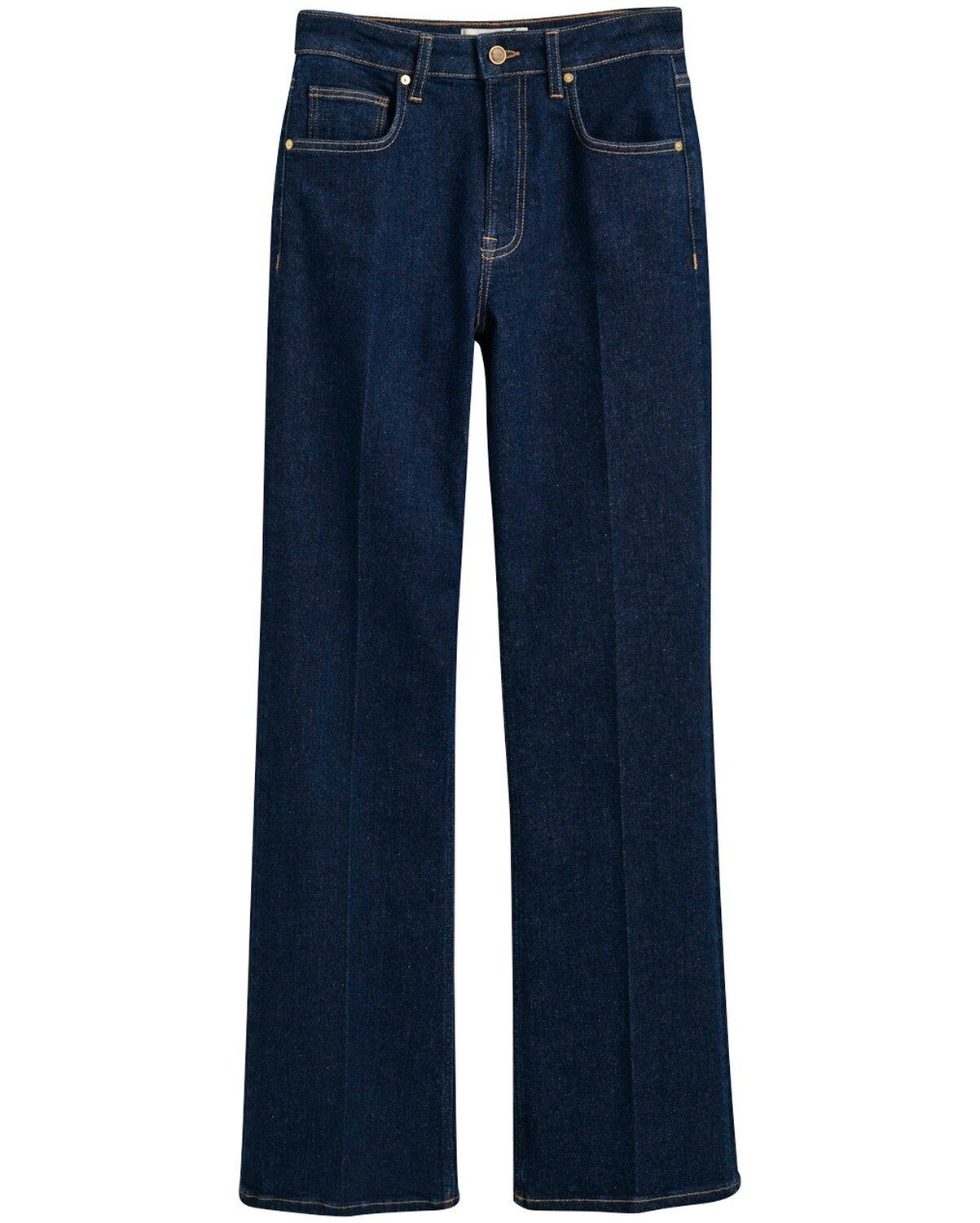 Gant 5-Pocket-Jeans Slim-Jeans mit Bügelfalte
