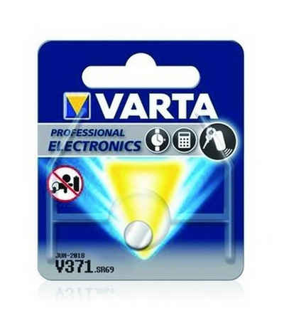 VARTA Batterie, (2 V), Knopfzelle 1,55V SR69 Silberoxid 44 mAh Ø9,5 x 2,1 mm RW315/SR920SW