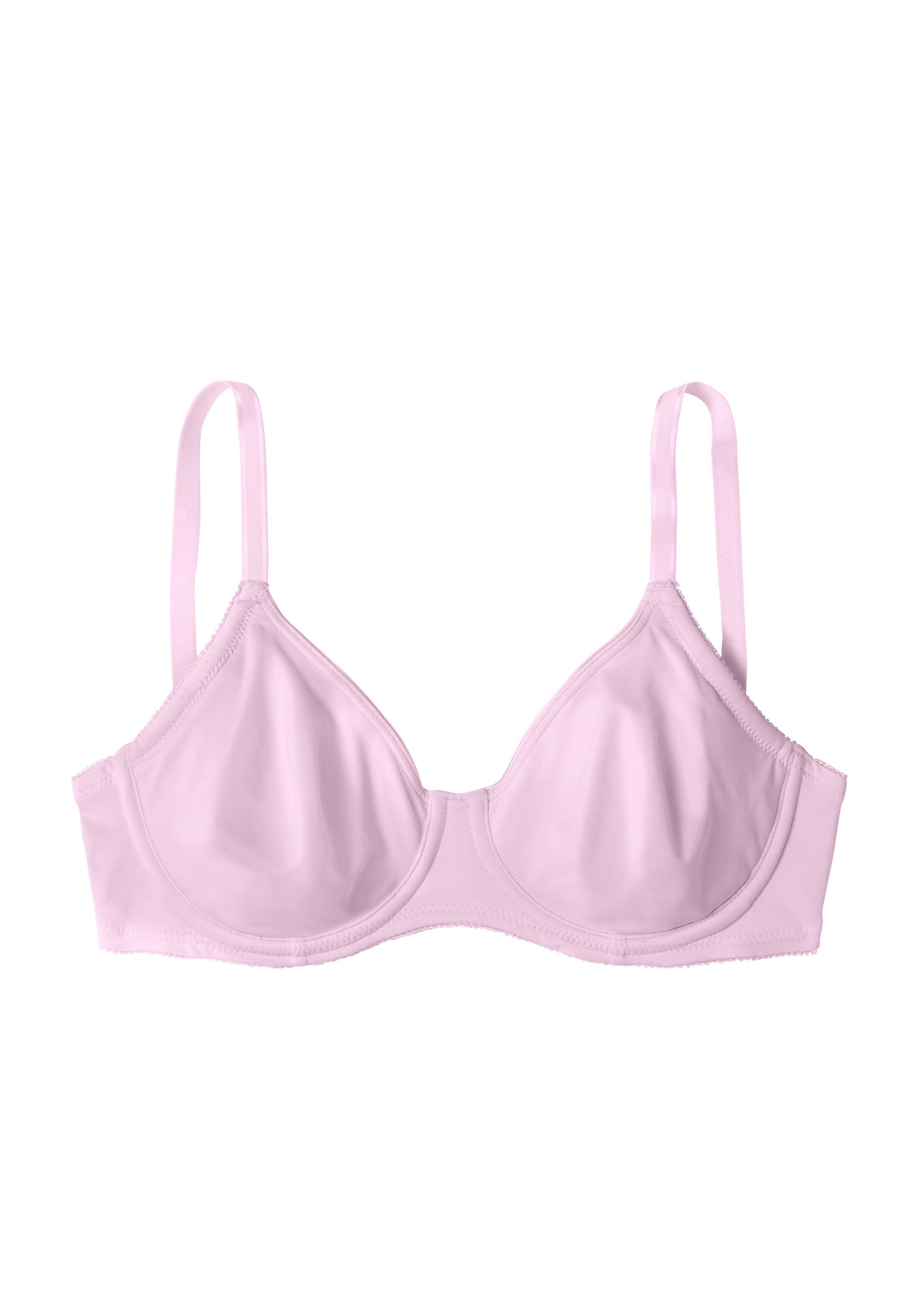 LASCANA T-Shirt-BH perfect basic mit Bügel, ohne Schale, Basic Dessous