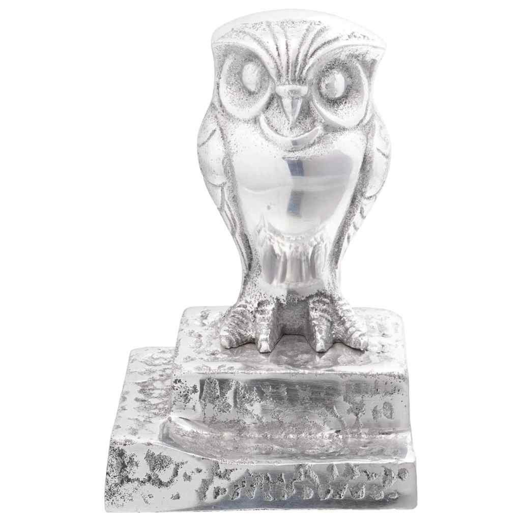 vidaXL Buchstütze Buchstützen 2 stk. Silber 12 x 9 x 19 cm Aluminium (2 St)