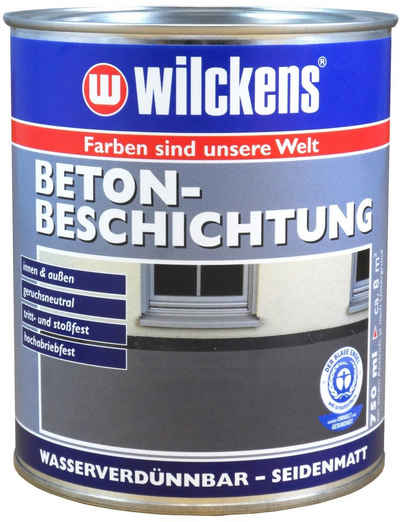 Wilckens Farben Lack, Betonbeschichtung LF Kieselgrau 0,75 L