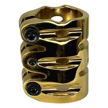 Chilli Stuntscooter Chilli Pro Stunt-Scooter Pearl Rocky Lenker Klemme Clamp 31,8 Gold