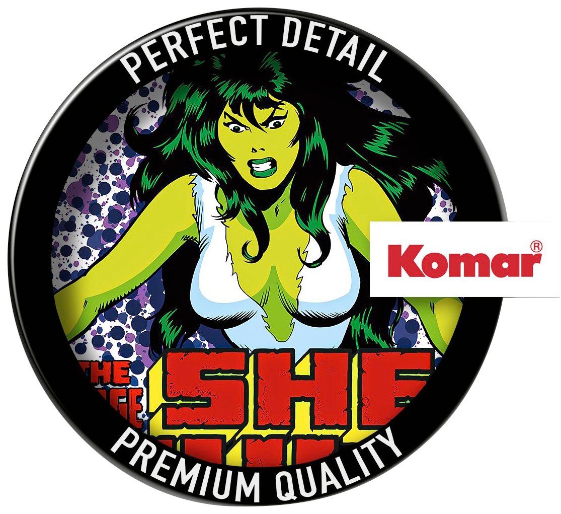 Komar Wandtattoo She-Hulk Comic Classic (1 selbstklebendes St), Wandtattoo Höhe), 50x70 x cm (Breite