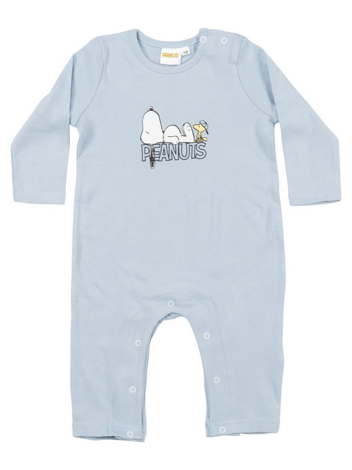 United Labels® Overall Peanuts Snoopy Baby Strampler Overall Einteiler Langarm