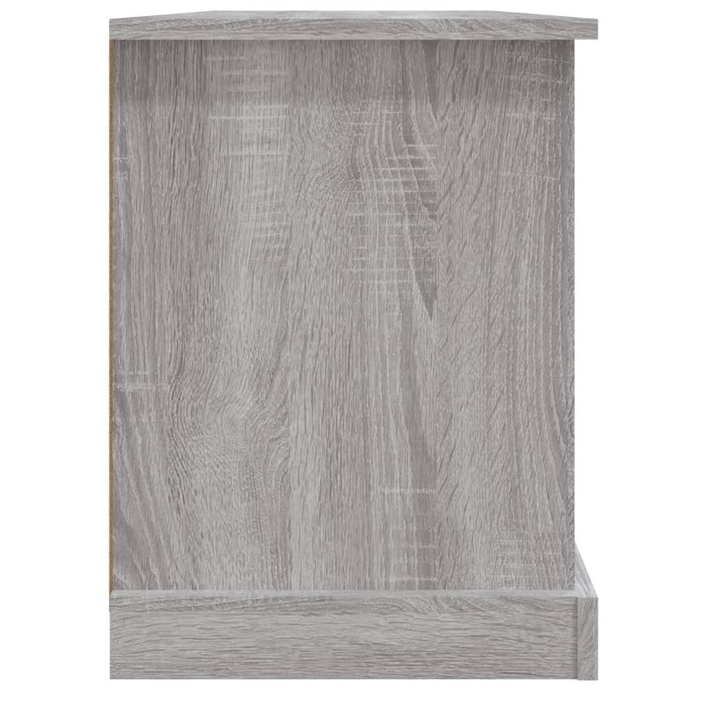 (1-St) Holzwerkstoff cm vidaXL Grau TV-Schrank 99,5x35,5x48 Sonoma TV-Schrank