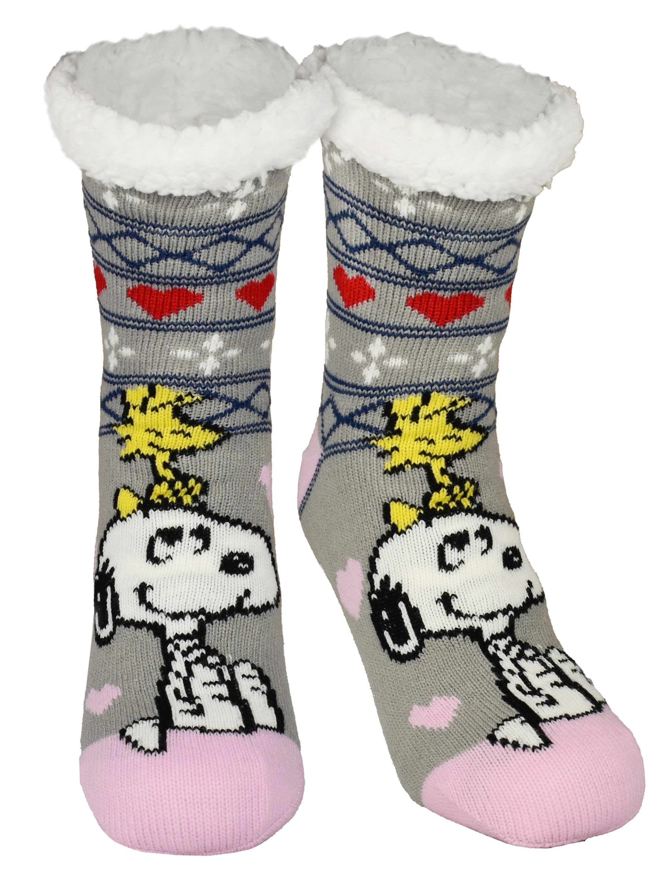 United Labels® Haussocken Peanuts Snoopy Hüttensocken Haussocken Kuschelsoc günstig online kaufen