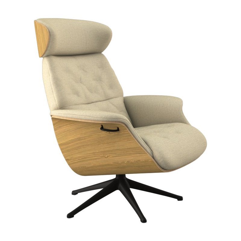 FLEXLUX Relaxsessel Relaxchairs Volden, Relaxsessel,Hohes  Komfort,Ergonomische Sizhaltung,Rückenverstellung, Modernes skandinavisches  Design
