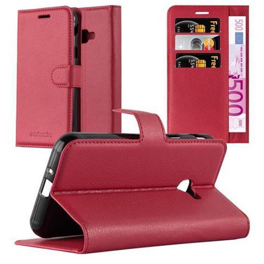 Cadorabo Handyhülle für Samsung Galaxy XCover 4 / XCover 4s Hülle Samsung Galaxy XCover 4 / XCover 4s, Hülle Schutzhülle mit Standfunktion, Kartenfach und Magnetverschluss