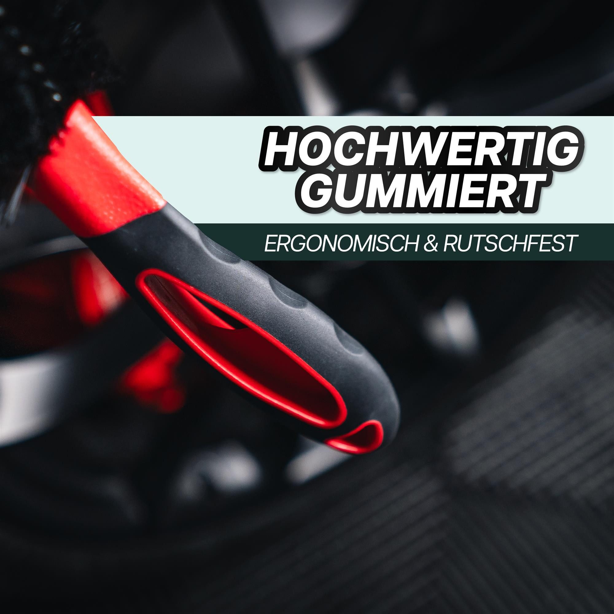 Sonax Felgenbeast 500 ml Felgenreiniger Set mit Felgenbürste Felgenreiniger (2-St. Sonderedition mit FelgenBürste)