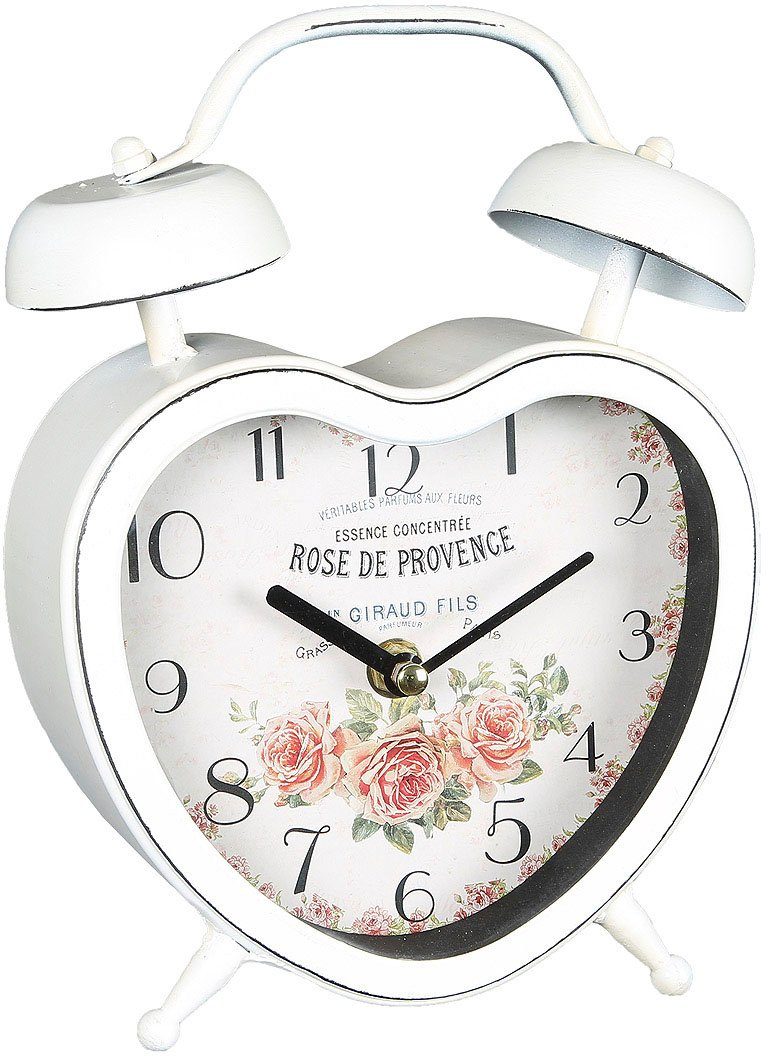 Wanduhr Tischuhr - Herz 22cm